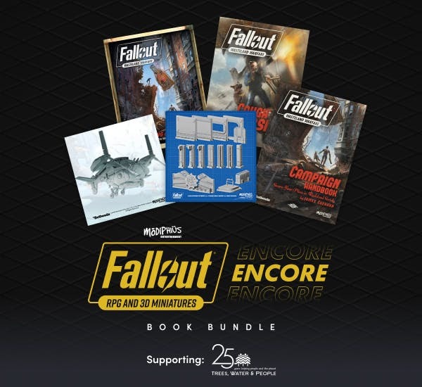 Wasteland Warfare Goes Digital: A Look at the Fallout RPG and 3D Miniatures Bundle on Humble Bundle